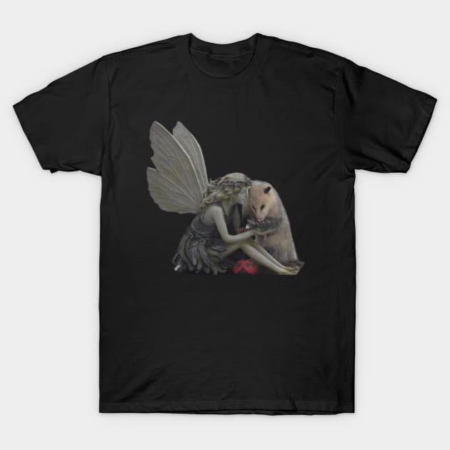 Possum and Fairy T-Shirt by CatGirl101